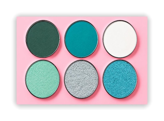 Muichiro Mist Breathing Eyeshadow Palette | Anime Cosplay Makeup (6-Pan) | Demon Slayer Inspired