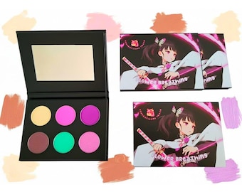 Paleta de sombras de ojos Demon Slayer Kanao Tsuyuri Flower Breathing