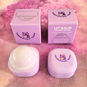 Veganer Lippenbalsam mit Traubenduft: Kakao- & Sheabutter, ohne Tierversuche