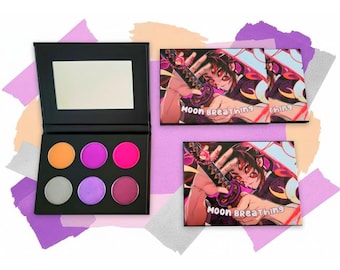 Paleta de sombras de ojos Demon Slayer Kokushibo Moon Breathing