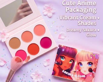 YA DISPONIBLE - Paleta de coloretes en crema Sakura Bloom