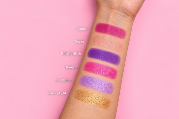 Shinobu Insect Breathing Eyeshadow Palette | Anime Cosplay Makeup (6-Pan) | Demon Slayer Inspired