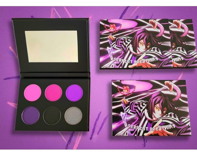 Demon Slayer Obanai Iguro Serpent Breathing Eyeshadow Palette