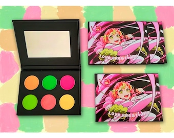 Paleta de sombras de ojos Demon Slayer Mitsuri Kanroji Love Breathing