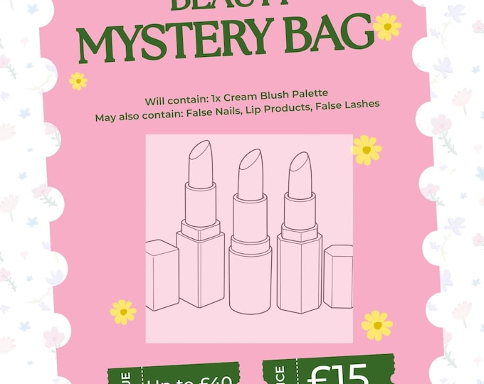 Mystery Bags | Anime Beauty Box | Pre-Wrapped Gift | Anime Fan Surprise