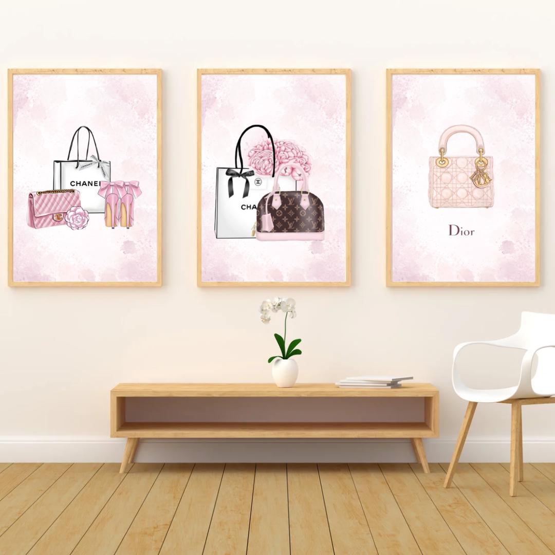 Chanel poster prada - Etsy 日本