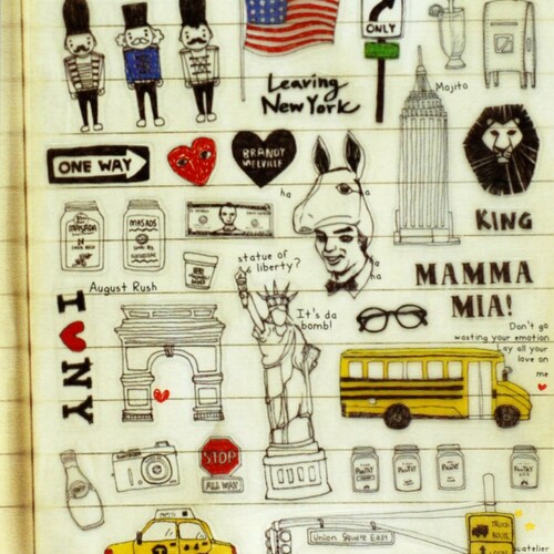 New York Stickers Scrapbooking Stickersplanner Stickerserin Etsy