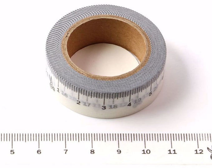 Ruler Washi Tape Gift Wrappingerin Condrencraft Suppliesbujoplanner