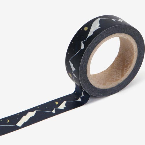 85 Mountain Washi Tape - Nature Washi - craft supplies-card making - party supplies - planner washi - wedding - Love My Tapes