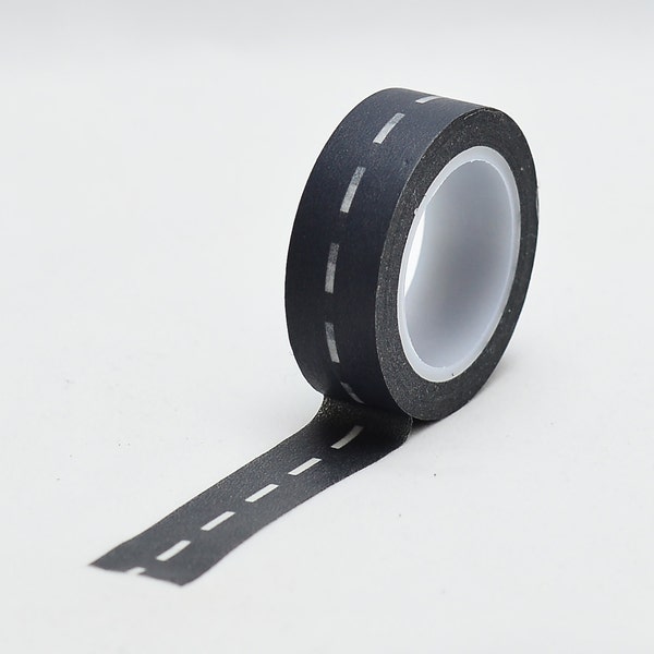 Road Washi Tape -Highway masking tape- craft tape- deco washi -scrapbooking -erin condren planner - planner stickers- Love My Tapes- LMT309