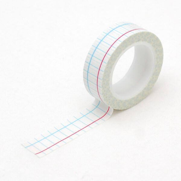 School lined Washi tape - notebook Masking tape - Love My Tapes-LMT1208