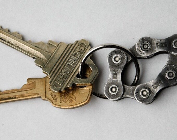 Bicycle Chain Key Chain Etsy
