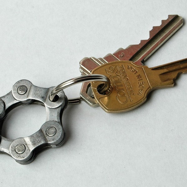 Bicycle Chain Key Ring