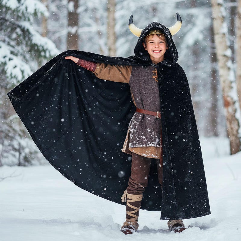Viking Hood and Cloak - Etsy