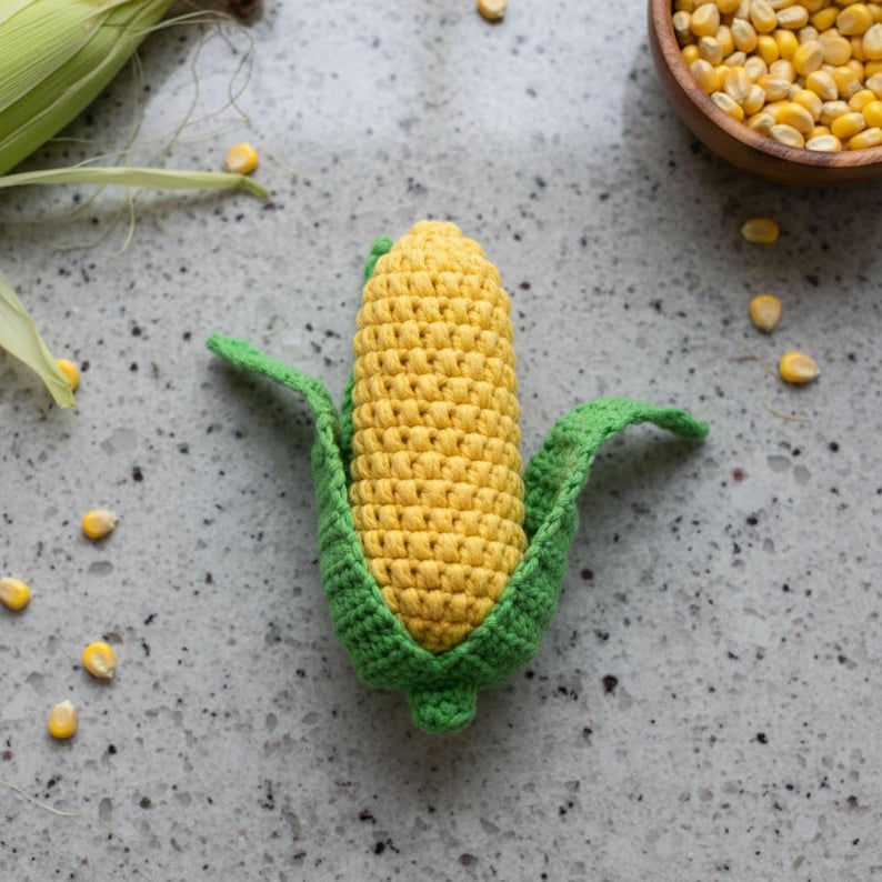 Handcrafted Kernels Example 12+ Crochet Patterns: Crochet Vegetable Bundle, Knotmonsters Farmer's ...