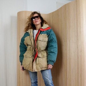 Jacket with duck feathers clearance