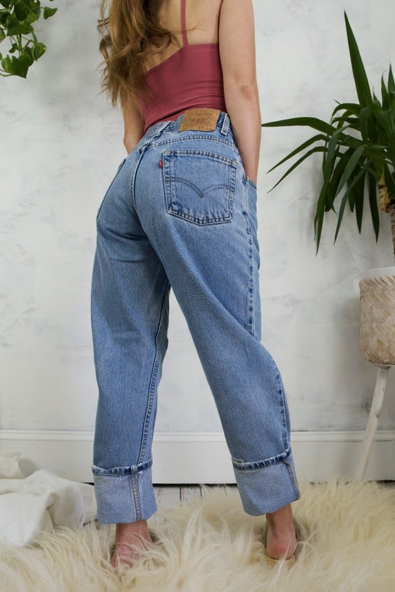 Vintage Levi's 550 Relaxed Fit Jeans 29 Waist - Etsy