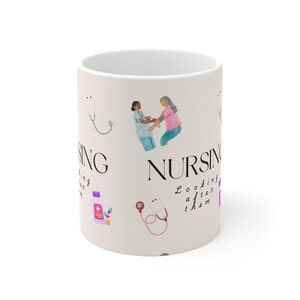 Copy of Nursing Coffee Mug, Perfect Gift for Healthcare Workers, Inspirational Cups for Nurses, Nurse Appreciation, Funny Coffee Cups