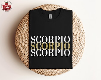 Scorpio Shirt, Cute Scorpio Gift, Scorpio Horoscope Tee, Astrology Scorpio Shirt, November Birthday Outfit, Zodiac Sign Scorpio