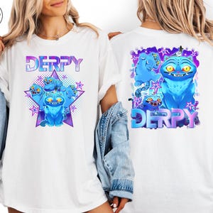 Demon Hunter Merch, Derpy The Tiger Tee, Kpop Demon Tiger, Mira Rumi Joey Shirt, Demon Hunters Tee, Gift For Huntrix Fan, Kpop Saja Boy