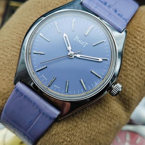 Vintage 1980's Piaget Wrist Watch Gift for him, Collectible watch ,Swiss Made, Manual winding watch, Hand winding watch