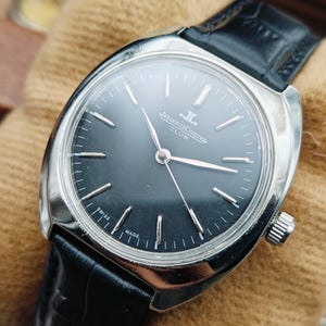 1980's Vintage Jaeger-Le-Coultre Wrist Watch, Gift for him, Collectible watch ,Swiss Made, Manual winding watch, Hand winding watch