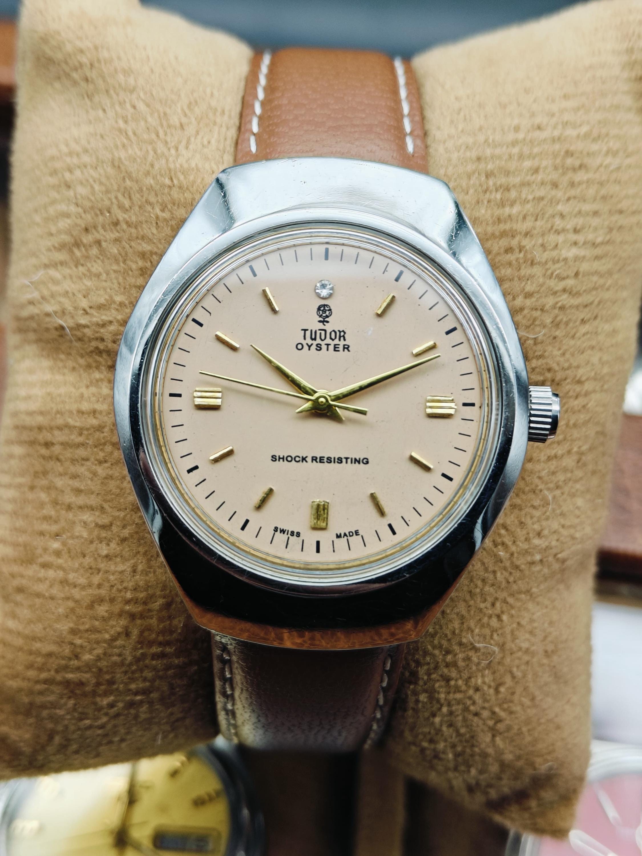 Vintage 1980's Tudor Wrist Watch Gift for him, Collectible watch ,Swiss Made, Manual winding watch