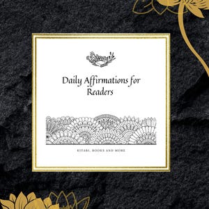 24 druckbare Affirmationskarten für Buchliebhaber JPEG | Tägliche Affirmationen für Leser | Self-Care für Buchliebhaber | Positive Affirmationen zum Ausdrucken
