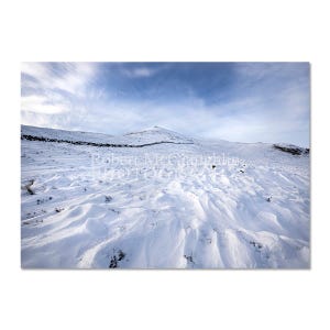 Slieve Binnian in Snow, Co. Down - Irish Landscape Photography Print