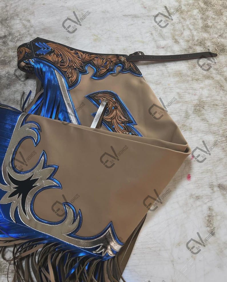Hand-tooled Leather Rodeo Chaps – Custom Western Show Gear - Etsy