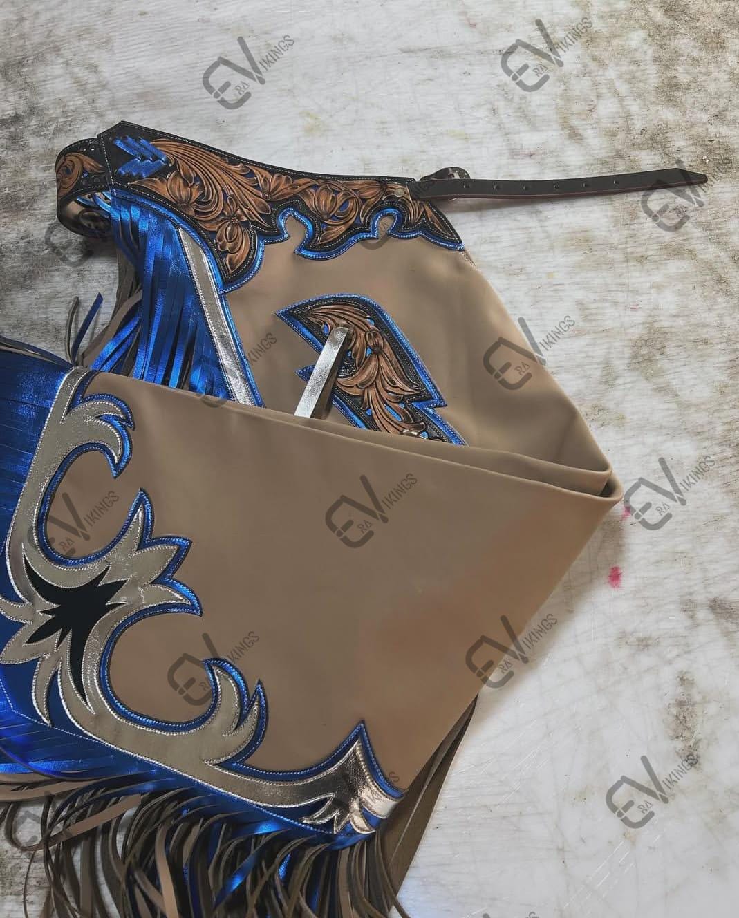 Hand-tooled Leather Rodeo Chaps – Custom Western Show Gear - Etsy