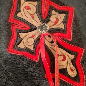 Hand-Tooled Leather Rodeo Chaps | Custom Western Chaps | Fringe Bull Riding, gift for him image 9