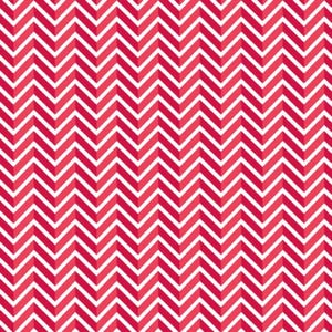Star Spangled Chevron Red by Doodlebug Designs for Riley Blake, 1/2 yard