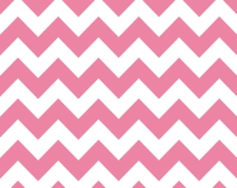 Chevron Hot Pink for Riley Blake, 1/2 yard