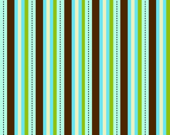 Pirates Blue Stripe by Emily Taylor for Riley Blake, 1/2 yard, 30% OFF