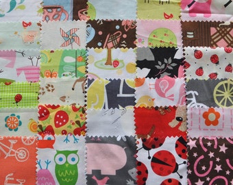 I Spy Novelty Girl Fabric 5&quot; Squares Charm Pack, 30 different pieces, 100% cotton, Free Shipping