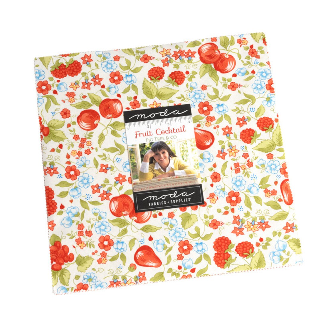 Fruit Cocktail 10" Squares Layer Cake by Joanna Figueroa of Fig Tree ...