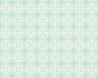 Kensington Wallpaper Blue by Emily Taylor Designs for Riley Blake, 1/2 yard