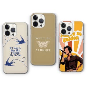 Harry Styles Phone Case – Fine Line & Love On Tour Design | For iPhone, Samsung And Pixel Cover | Harry Styles Lyrics | Music Fan Gift