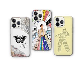 Harry Styles Phone Case – Fine Line & Love On Tour Design | For iPhone 17, Samsung And Pixel 10 Cover | Harry Styles Lyrics | Music Fan Gift