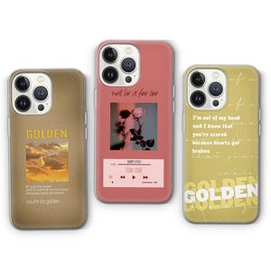 Harry Styles Phone Case – Fine Line & Love On Tour Design | For iPhone, Samsung And Pixel Cover | Harry Styles Lyrics | Music Fan Gift