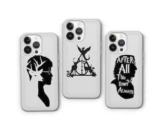 ウィザードスクール スマホケース – iPhone、Samsung、Pixel 用マジカルファンタジーアート | ウィッチコア風 | スペルブック風 | マット仕上げ | ポッター