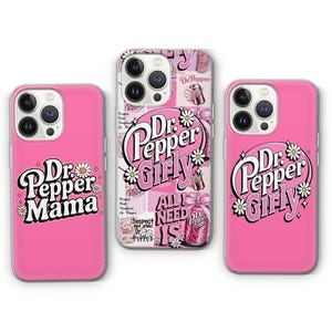 Dr Pepper Handyhülle | Trendy Soda Aesthetic Cover für iPhone, Pixel & Samsung | Vintage Dr Pepper Geschenk | Retro Liebhaber Geschenk | TikTok Trend