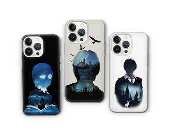 Wizard School Phone Case – Magical Fantasy Art for iPhone, Samsung & Pixel | Witchcore Aesthetic | Spellbook Vibes | Matte Finish | Potter
