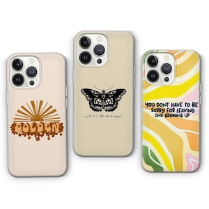 Harry Styles Handyhülle – Fine Line & Love On Tour Design | Für iPhone, Samsung und Pixel Hülle | Harry Styles Songtext | Musik Fan Geschenk