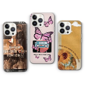 Harry Styles Phone Case – Fine Line & Love On Tour Design | For iPhone, Samsung And Pixel Cover | Harry Styles Lyrics | Music Fan Gift
