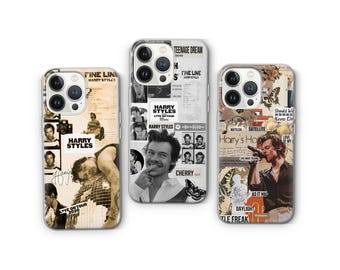 Harry Styles Phone Case – Fine Line & Love On Tour Design | For iPhone 17, Samsung And Pixel 10 Cover | Harry Styles Lyrics | Music Fan Gift