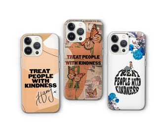 Harry Styles Phone Case – Fine Line & Love On Tour Design | For iPhone 17, Samsung And Pixel 10 Cover | Harry Styles Lyrics | Music Fan Gift