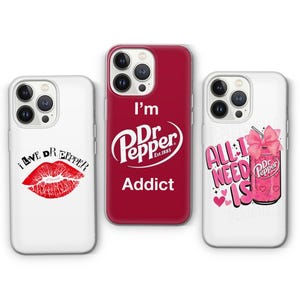 Dr Pepper Handyhülle | Trendy Soda Aesthetic Cover für iPhone, Pixel & Samsung | Vintage Dr Pepper Geschenk | Retro Liebhaber Geschenk | TikTok Trend