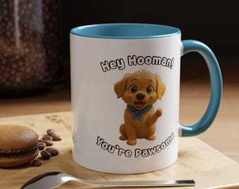 Tazza divertente con cane, &quot;Sei fantastico&quot;, regalo per amanti dei cani, genitori di animali domestici, amanti del caffè, umorismo per compleanni o ufficio, tazza con simpatico animaletto decorativo.